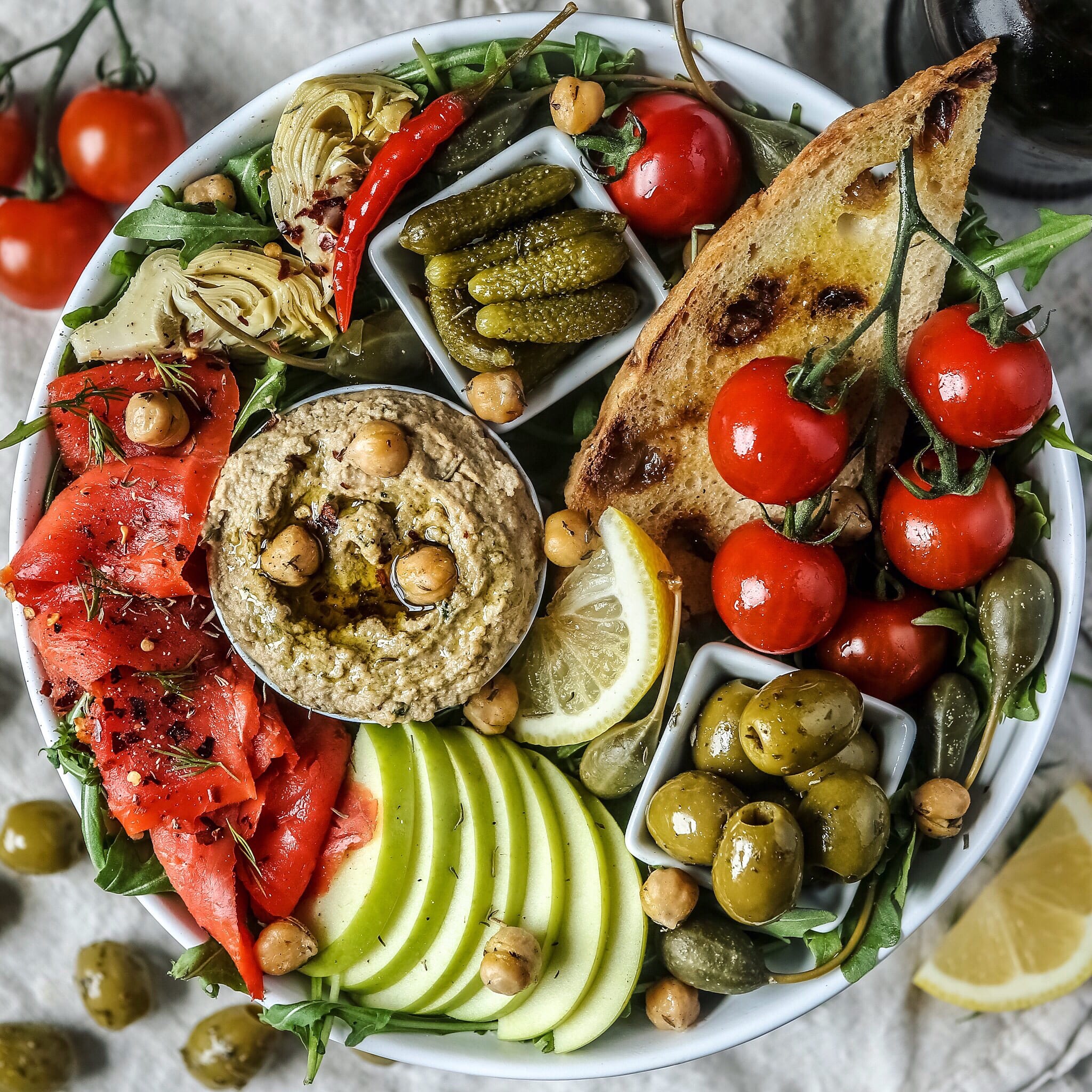 Black Garlic Hummus