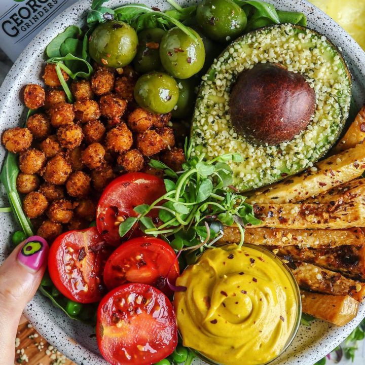 Cajun Crispy Breaded Chickpeas