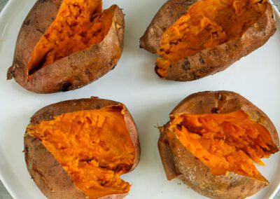 Perfectly Baked Sweet Potatoes