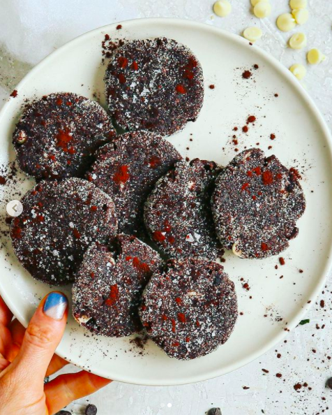 Sea salt chocolate cookies