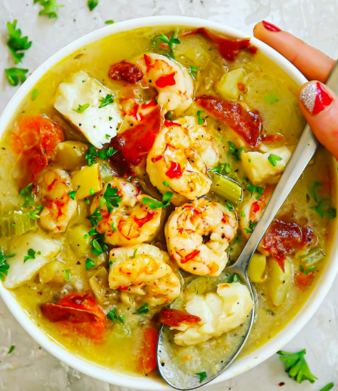 Dairy-Free Seafood Chowder