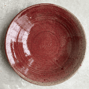 Glazed Cranberry Everyday Bowl