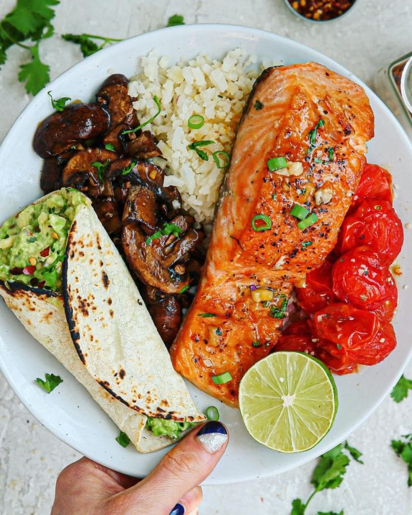 Citrus-Agave Glazed Salmon