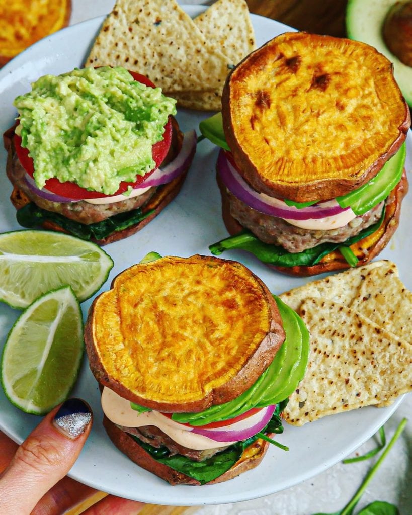Ricotta-Ranch Turkey Sliders with Honey-Buffalo Aioli