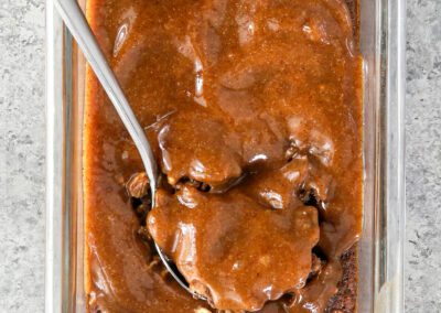 Salted Caramel Protein Brownie Baked Oats