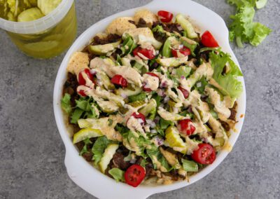 High-Protein Big Mac Casserole